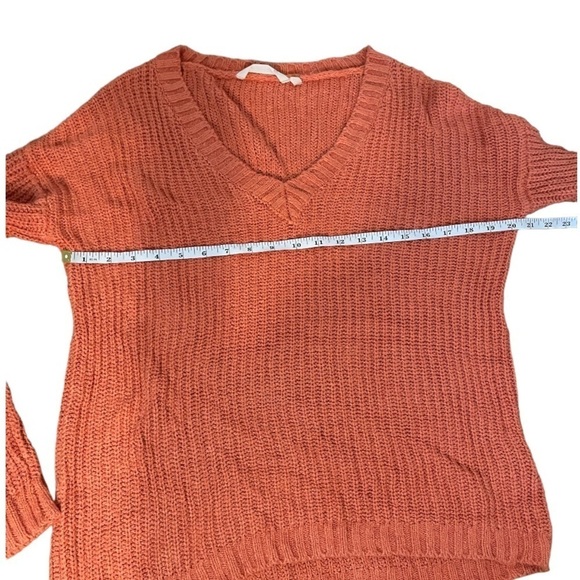 Soft Surroundings Oversized V Neck Sweater q - Picture 4 of 7